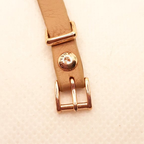 Fossil Rose Gold Pave Fox Head Bracelet - Picture 8 of 10